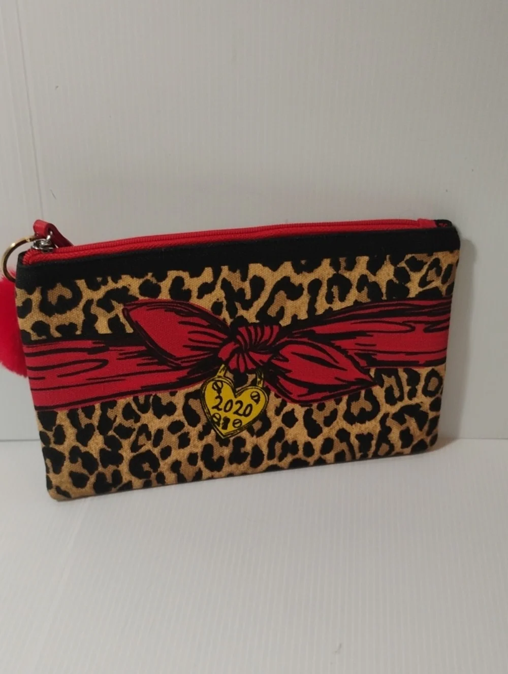 Brighton Pouch/Clutch With Pom-Pom